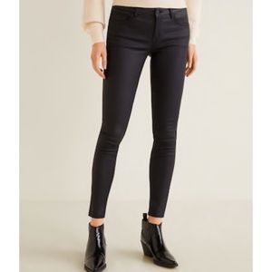 Mango Kim faux leather pants